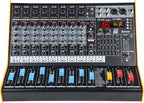 Mixers Audio 9 Channel Mixer, Dj Mixer Board Mixer Audio Bluetooth MP3 Mixer - Image 2