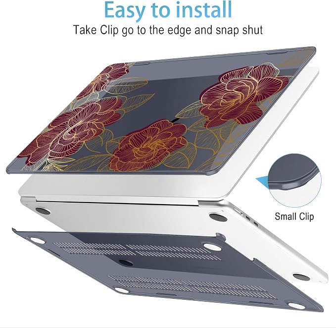 Mektron for 2025 M4 MacBook Air 13.6 Inch A3240 Case Fits 2023 A2681 M2 2024 - Image 3