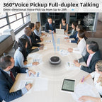 Bluetooth Conference Speakerphone M6 Conference Microphone - Image 5