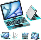 GUSGU Transparent Case with Wireless Keyboard by GUSGU