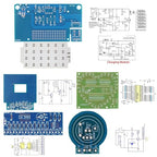 Soldering Practice Kit 5-in-1 DIY Classic Desk Lamp, Square Metal Detector - Image 6