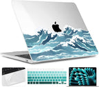 TWOLSKOO Compatible with M4 MacBook Air 15 inch Case 2025-2023 Released Model by TWOLSKOO