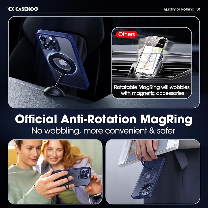 CASEKOO Designed for iPhone 15 Pro Case - Image 4