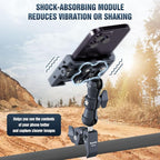 Riding Phone Holder Kit, Include Dual Socket Arm/Handlebar Strong Rod - Image 6