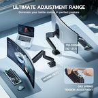 ARES WING Ultrawide Single Monitor Arm, Heavy Duty Monitor Mount - Image 7