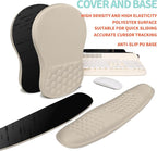 2-in-1 Ergonomic Set, Wave Rise Keyboard Wrist Rest and Massage Bulge Slope - Image 6