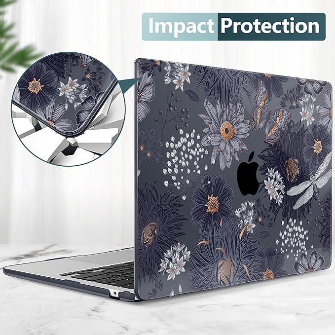 TWOLSKOO for M4 MacBook Air 13.6 inch Case 2025-2022 Release M4 A3240 M3 A3113 - Image 6