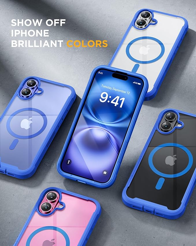 Miracase Magnetic for iPhone 16 Plus Case Full-Body Phone - Image 8