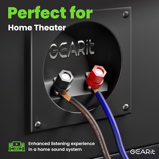 GEARit Speaker Wire 14 Gauge, Speaker Cable 100ft - Image 5