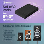 Studio Monitor Isolation Pads Premium Acoustic Foam Elevates Audio Ideal - Image 2