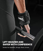 DMoose Fitness Weight Lifting Hooks - Image 2