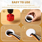 Desk Grommet 2 Inch 10 Pieces, Desk Hole Cover - Image 4