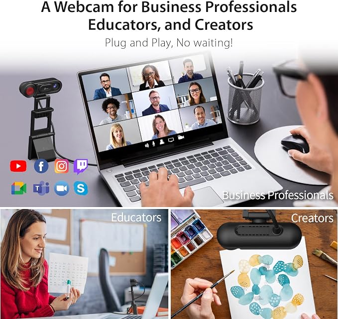 j5create 1080P Dual Mode Webcam and Document Camera - Image 8