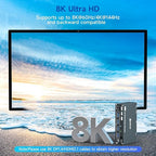 HDMI Displayport Hybird KVM Switch 2 Monitors 2 Computers 8K@60Hz 4K@144Hz - Image 4