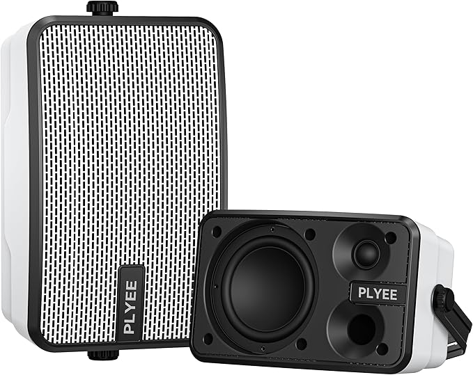 400W Outdoor Bluetooth Speakers, Wireless Sync Between Speakers, IPX5 Waterproof by PlyeeAudio