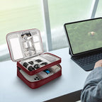 Electronic Organizer Travel Case, Travel Cord Organizer Case Portable - Image 8