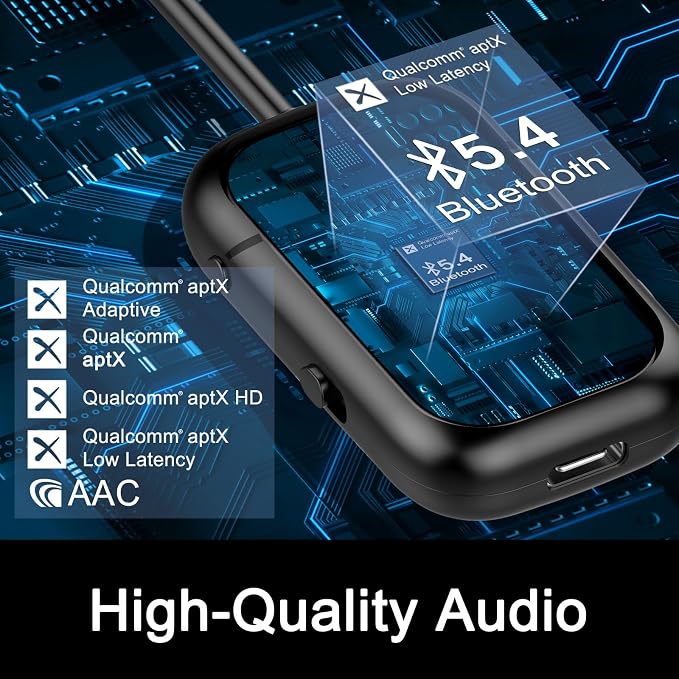Airplane Bluetooth 5.4 Transmitter Adapter, Supports 2 AirPods/Headphones - Image 8