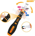Precision Ratchet Screwdriver Set, JAKEMY 69 in 1 Household Screwdriver Home - Image 3