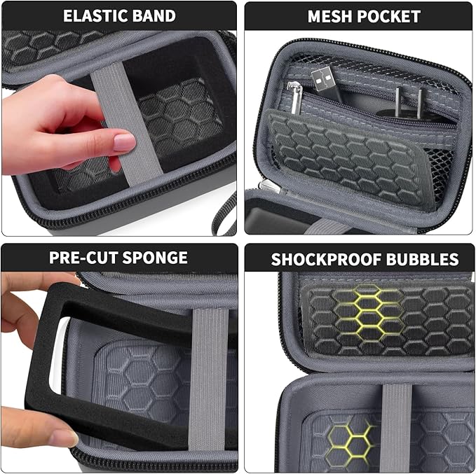 Carrying & Protective Case for Digital Camera, AbergBest 21 Mega Pixels 2.7" - Image 3
