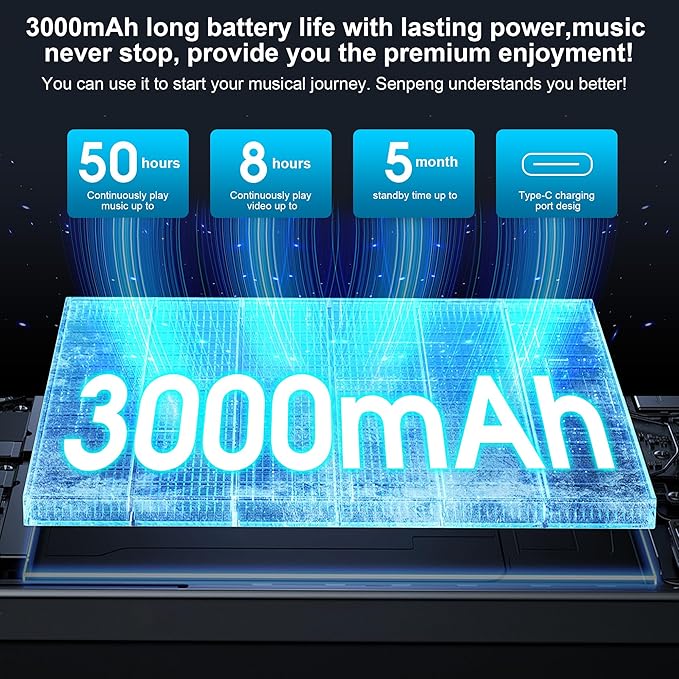 144GB MP3 Player with Bluetooth and WiFi, Amazon Music, Parental Control - Image 5