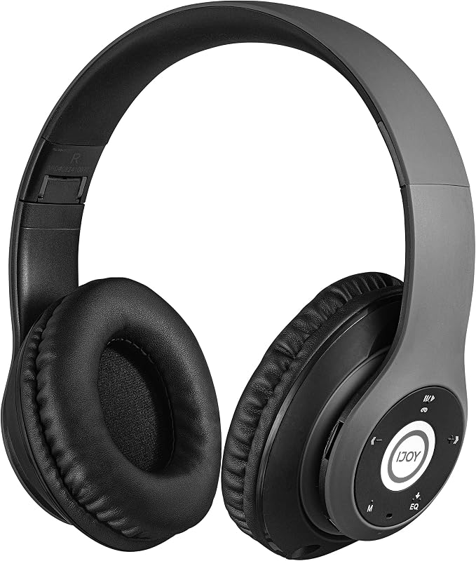 iJoy Bluetooth Headphones Over Ear, Wireless and Wired Foldable Headset - Image 7