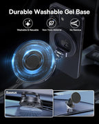 Baseus for Magsafe Car Mount, Vacuum 119LBS Magnetic Suction Cup Phone Holder - Image 5