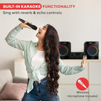 Pyle CD Stereo System with Bluetooth, MP3/DVD/CD Playback, Dual USB Recording - Image 3