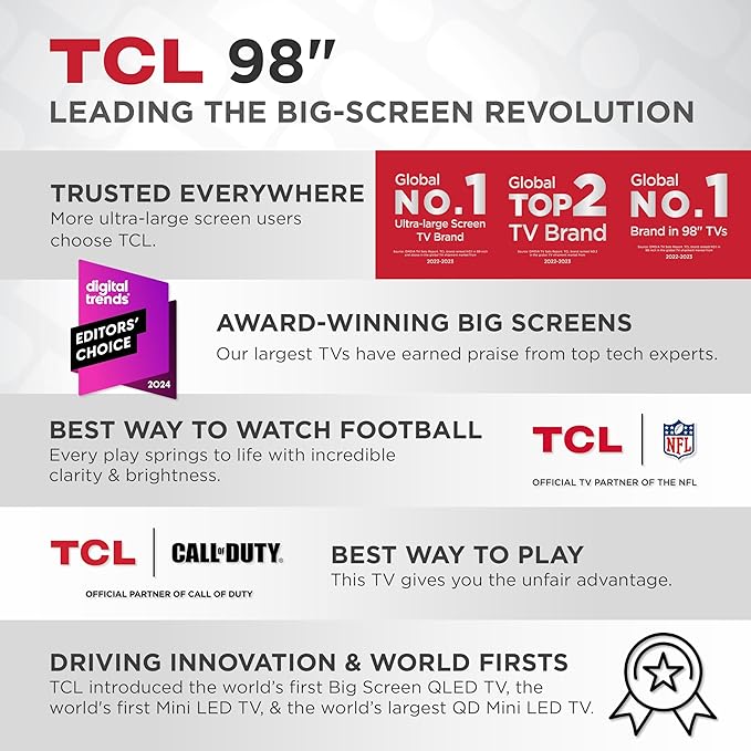 TCL 98-Inch Q65 QLED 4K UHD Smart TV - Image 5