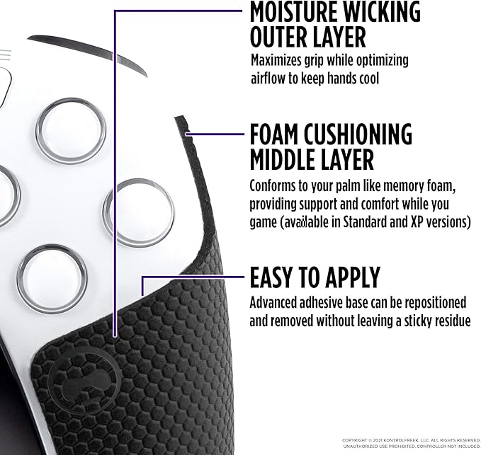 KontrolFreek Performance Grips for PlayStation 5 Controller) - Image 3