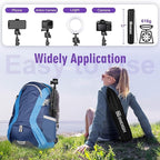 80" Phone Tripod, Selfie Stick Cellphone Tripod, Aluminum Tripods Stand - Image 4