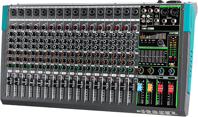 Depusheng PA16 Professional Audio Mixer Sound Board Console Desk System by Depusheng