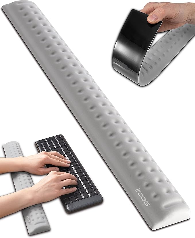 i-Rocks Memory Foam Keyboard Wrist Rest by i-rocks