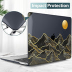 TWOLSKOO Compatible with MacBook Pro 13 inch Case 2023-2016 A2338 M2/M1 A2251 - Image 4