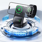 GUSGU MagTime 3 in 1 Wireless Charging Station - Image 2