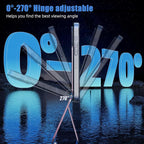 Magnetic Tripod for iPhone, Aluminium Phone Tripod Stand Compatible - Image 3