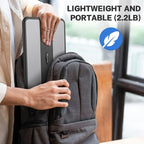 AboveTEK Portable Laptop Lap Desk w/Retractable Left/Right Mouse Pad Tray - Image 8