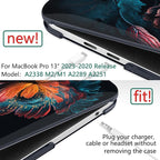 MEEgoodo Case for MacBook Pro 13 inch 2022 2021 2020 New A2338 M2/M1 A2251 A2289 - Image 2