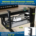 Large Under Desk Cable Management Tray - Image 3