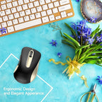 memzuoix 2.4G Wireless Mouse, 1400 DPI Computer Mice - Image 6