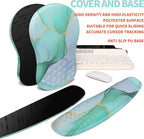 2-in-1 Ergonomic Set, Wave Rise Keyboard Wrist Rest and Massage Bulge Slope - Image 6