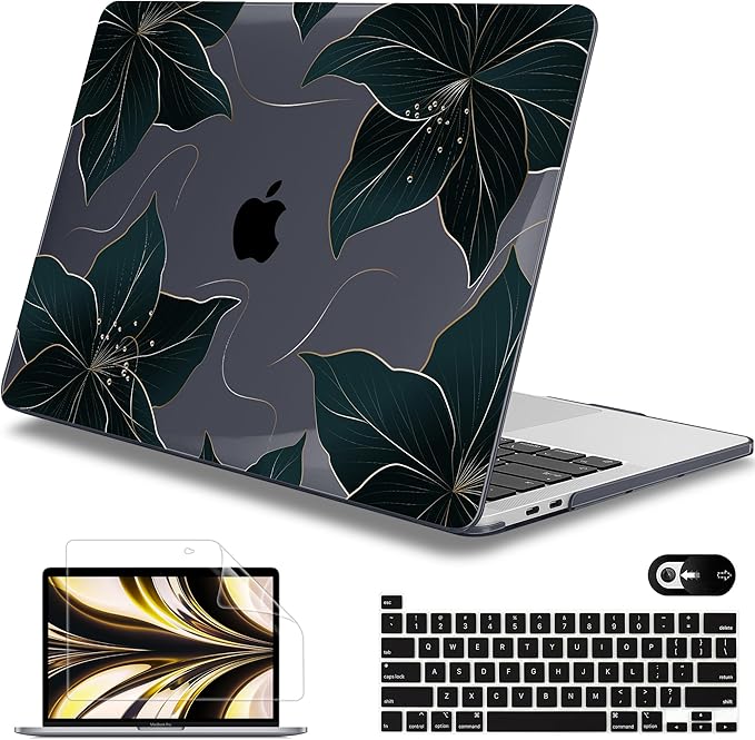 Mektron for MacBook Pro 13-inch Case 2022 2021 2020 Release A2338 M2 M1 A2289 by Mektron