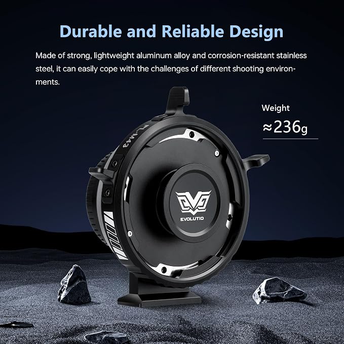 VILTROX PL-M43 Lens Adapter, Lens Converter Ring Camera Lens Mount Adapter Ring - Image 4
