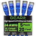 GEARit Cat 6 Ethernet Cable Pack by GEARit