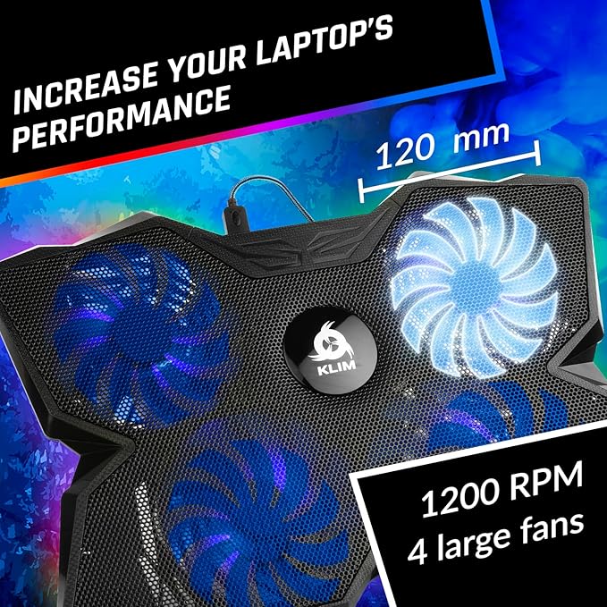 KLIM Wind Laptop Cooling Pad - Image 3