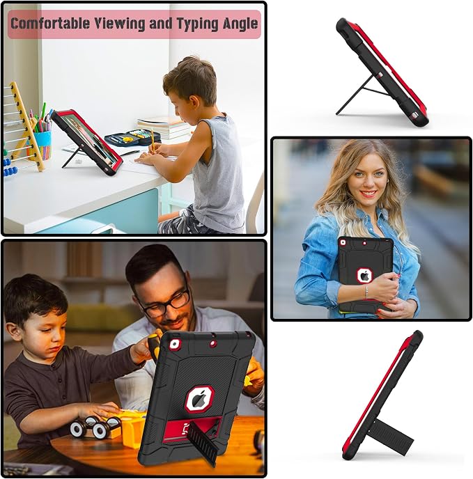 Rantice iPad 10.2'' Case, Hybrid Shockproof Rugged Drop Protection Cover - Image 7