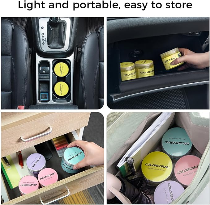 COLORCORAL Cleaning Gel Universal Dust Cleaner - Image 4