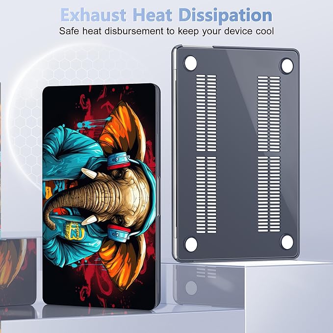 Case for MacBook Air 15 Inch 2025 2024 2023 Release M4 A3241 M3 A3114 M2 A2941 - Image 4