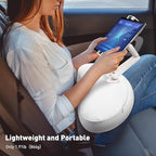 AboveTEK Tablet Pillow Stand for Bed, Hands-Free 360° Adjustable iPad Pillow - Image 8