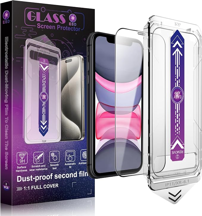 2 Pack Screen Protector Tempered Glass by SHANG+PIN+JIA