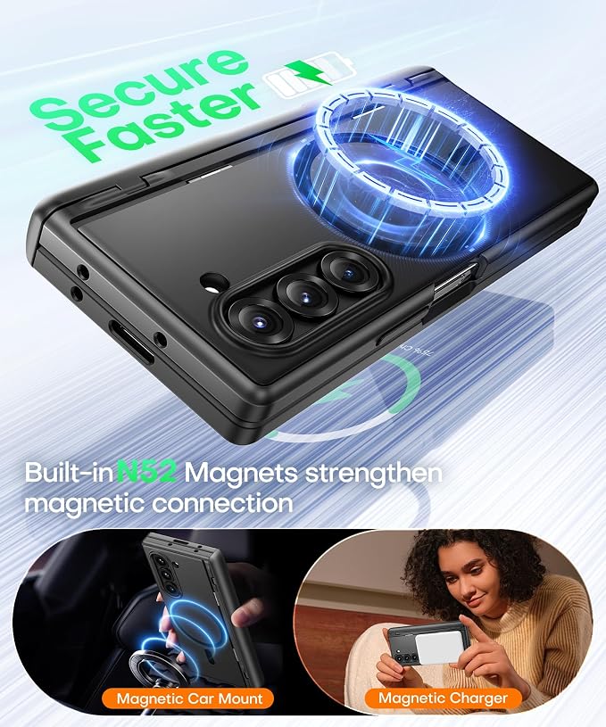 BERFY Magnetic for Samsung Galaxy Z Fold 6 Case - Image 3